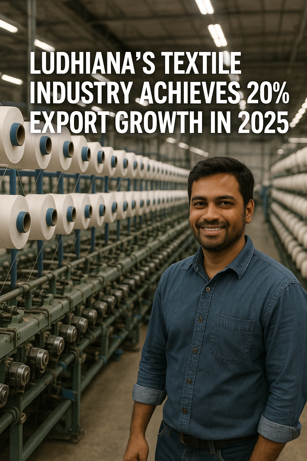 Ludhiana’s Textile Industry Achieves 20% Export Growth in 2025
