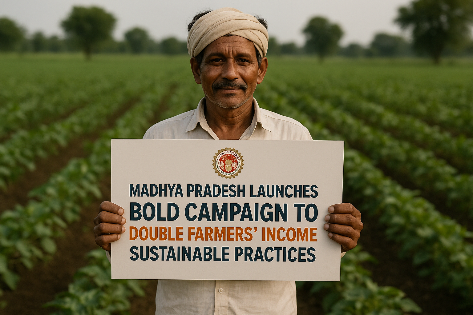 Madhya Pradesh Launches Bold Campaign to Double Farmers' Income Through Sustainable Practices