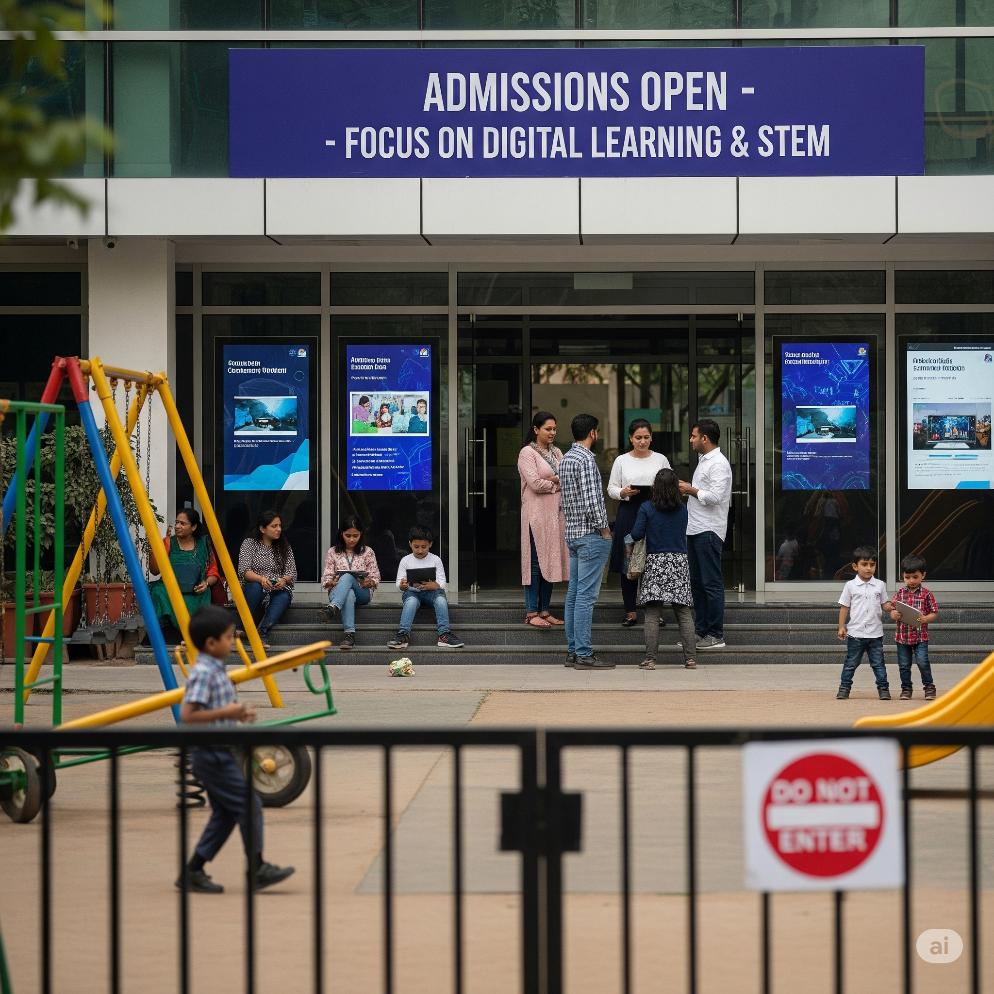 Parents May No Longer Need to Prioritize Playgrounds in School Choice New Delhi, India – 2025