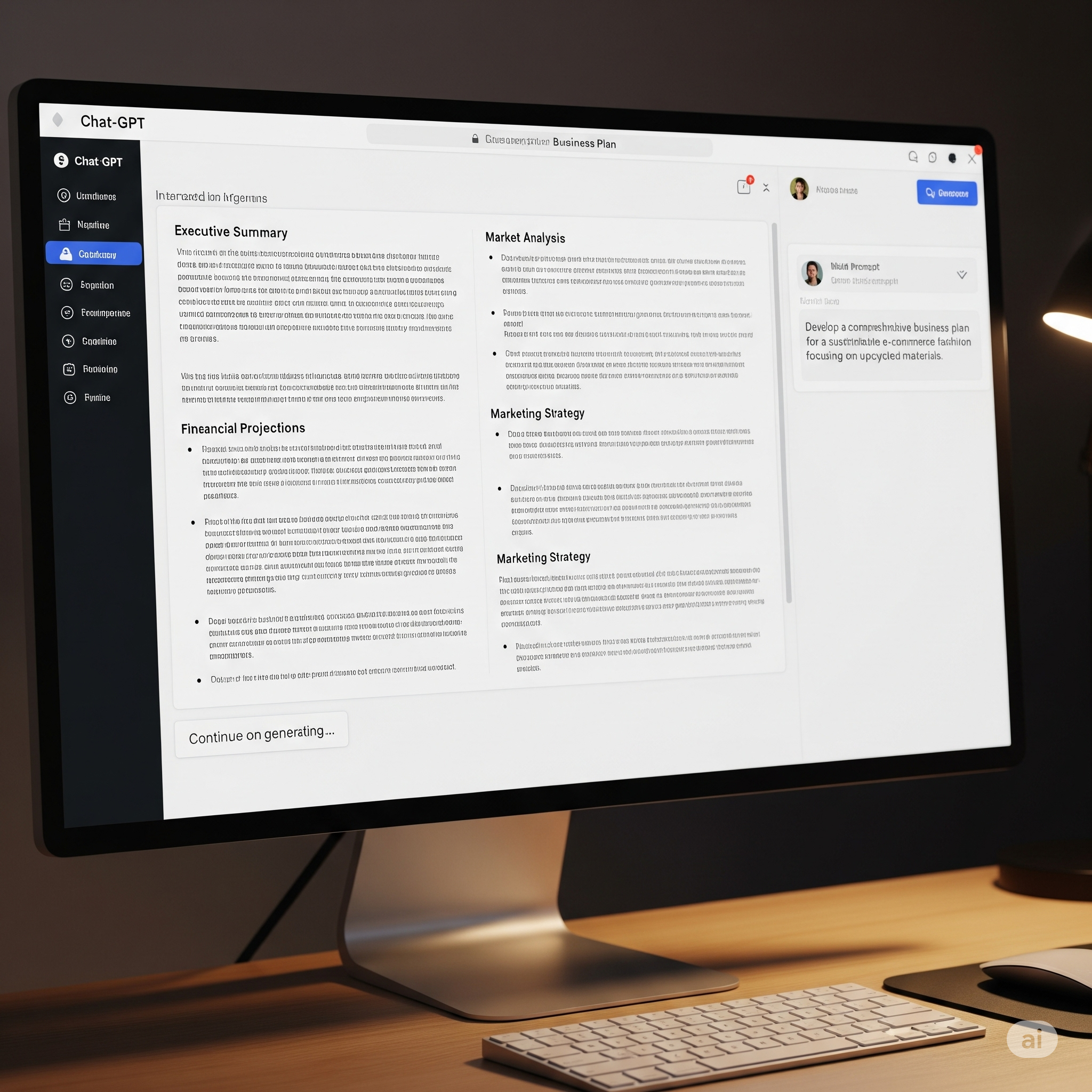 Using Chat-GPT to Develop Business Plans A Step-by-Step Guide
