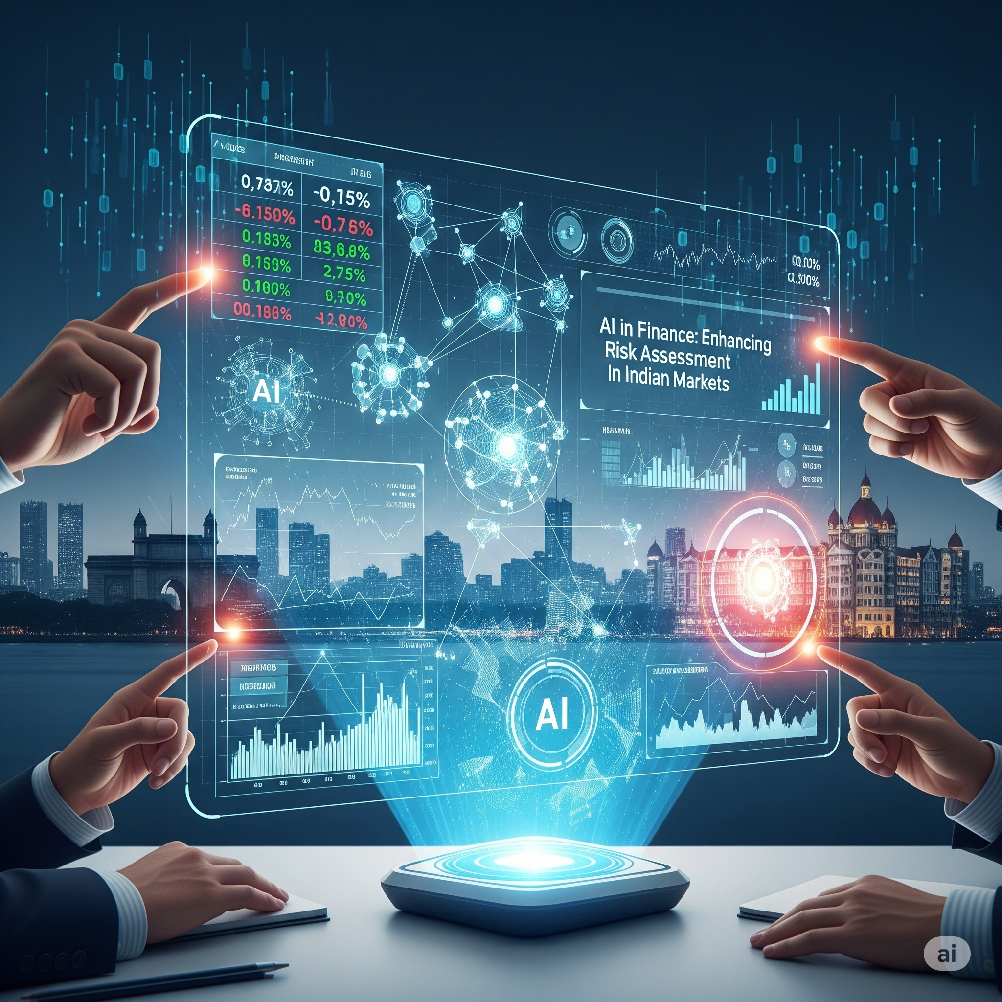 AI in Finance Enhancing Risk Assessment in Indian Markets