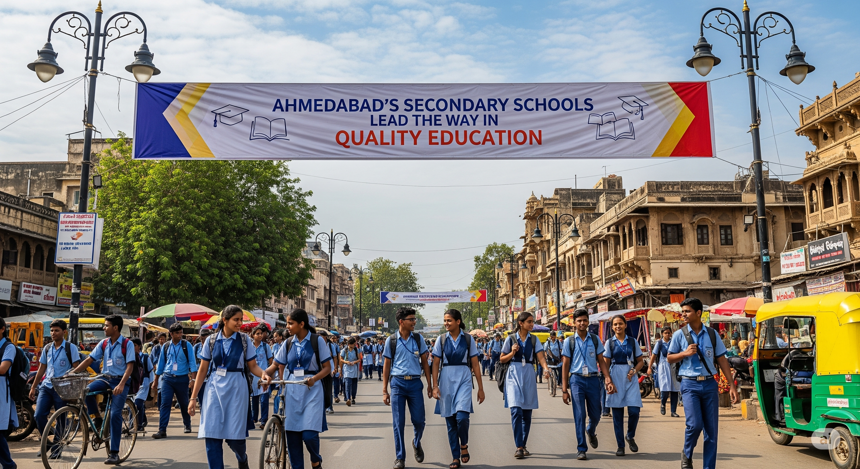 Ahmedabad's Secondary Schools Lead the Way in Quality Education