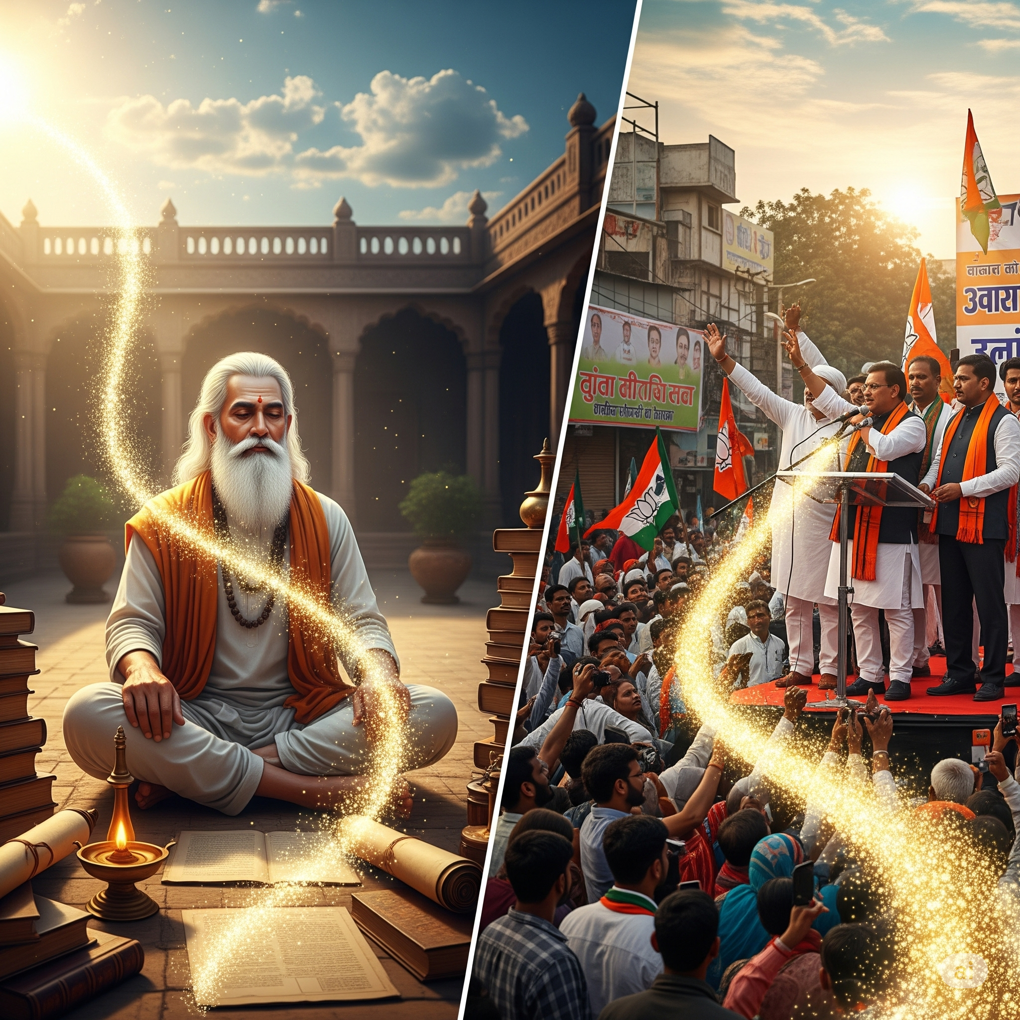 Philosophy Drive Political Change in Uttar Pradesh