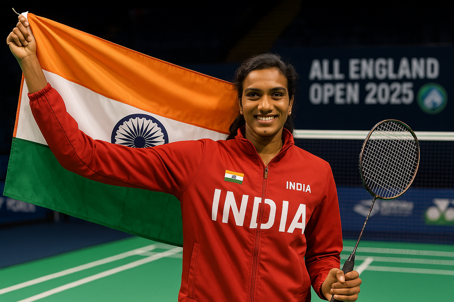 PV Sindhu Indian Contingent at All England Open 2025