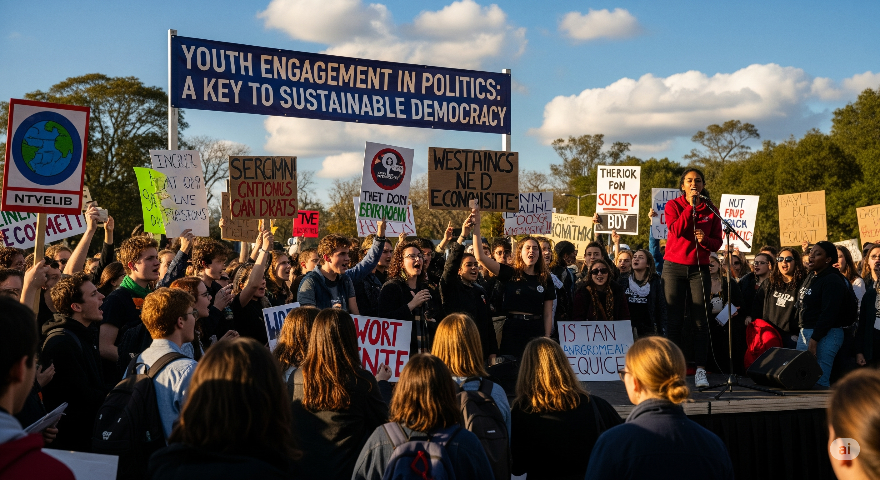 Youth Engagement in Politics A Key to Sustainable Democracy