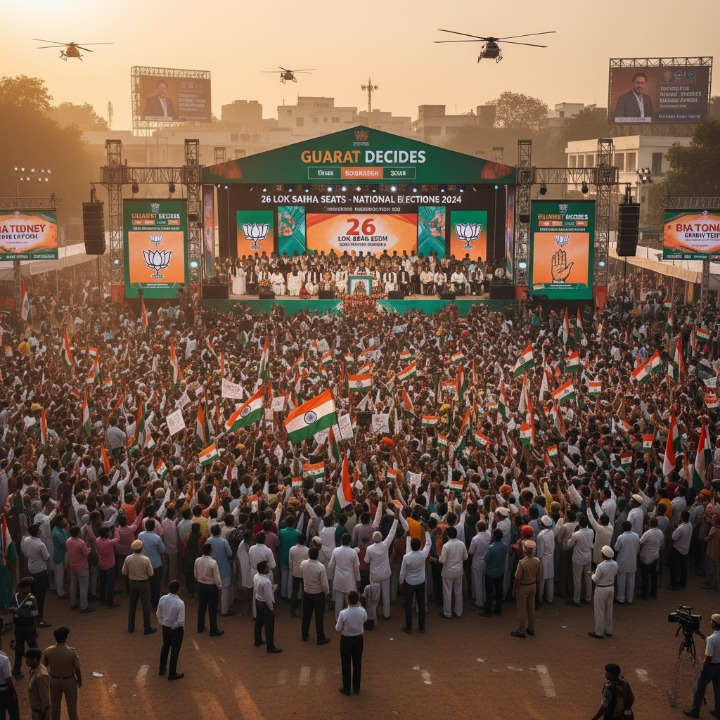 The Significance of Gujarat’s 26 Lok Sabha Seats in National Elections