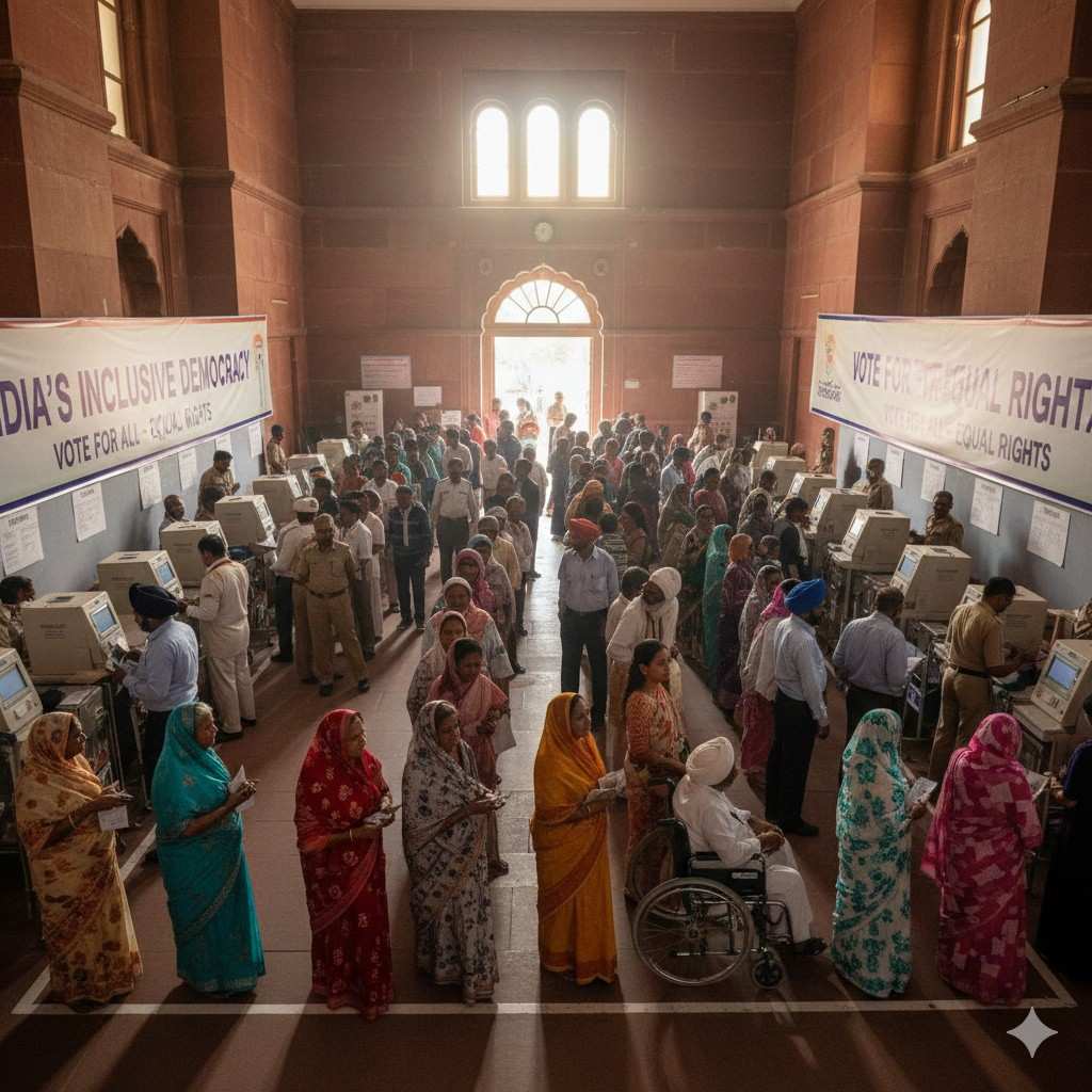 A Journey of Hope India’s Strides Towards Inclusive Democracy