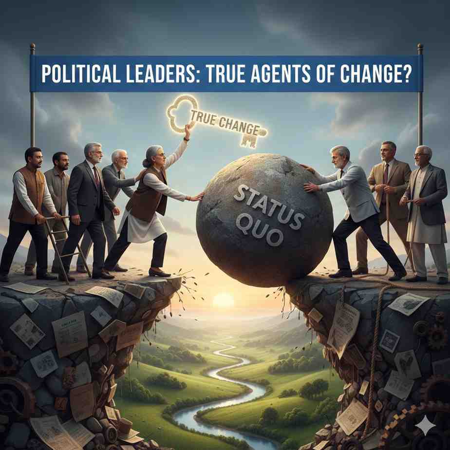 Can Political Leaders Be True Agents of Change