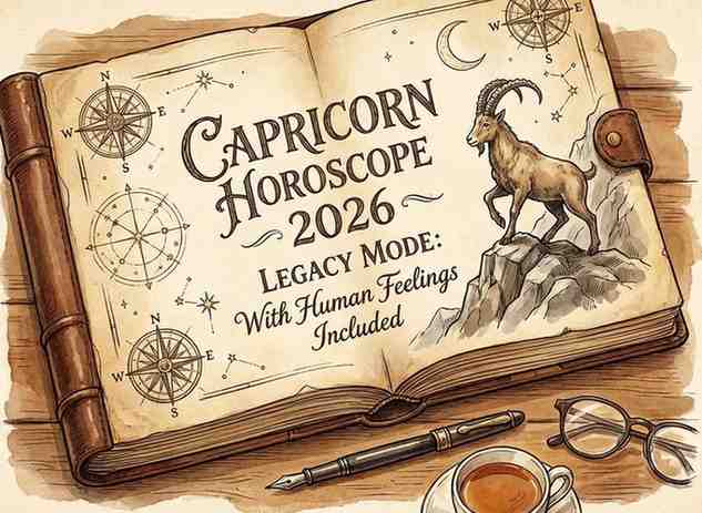 Capricorn Horoscope 2026 — Legacy Mode, With Human Feelings Included
