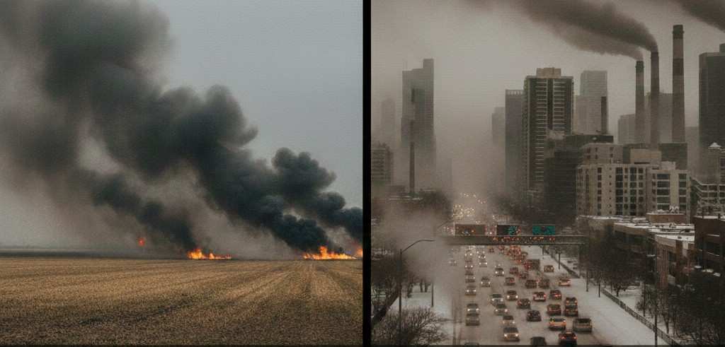 Crop Burning vs Urban Emissions Winter 2026 Reality Check
