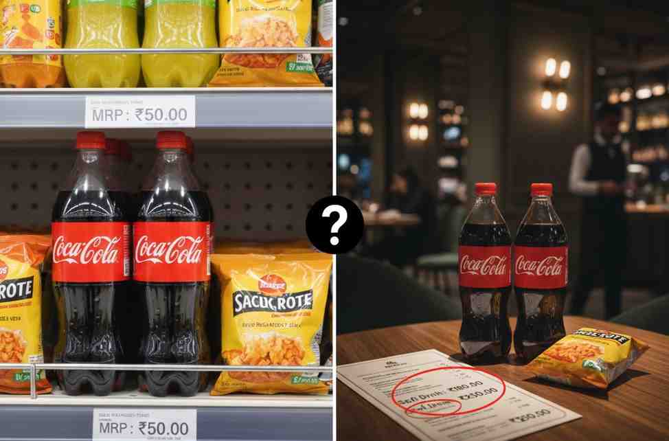 MRP vs Restaurant Pricing Can They Charge More Than MRP