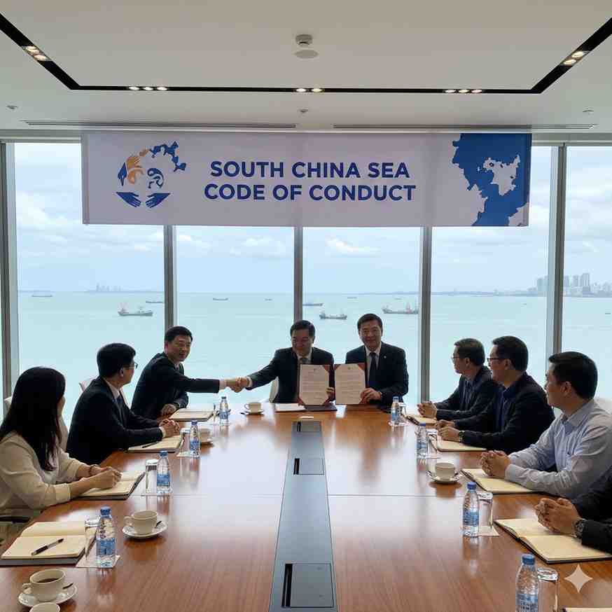 South China Sea Code of Conduct 2026 What ASEAN–China Talks Could Decide Next (and Why India Watches Closely)
