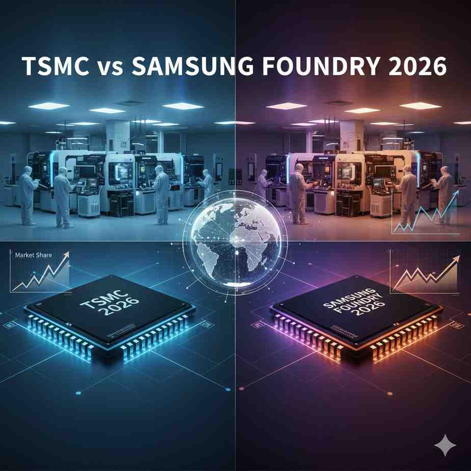 TSMC vs Samsung Foundry 2026