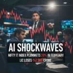 AI Shockwaves Nifty IT Index Plummets 20% in February; LIC Loses ₹42,500 Crore