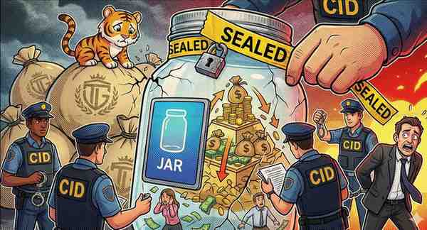 CID Cracks Down on Tiger Global-Backed 'Jar' Over Alleged Ponzi-Style Violations