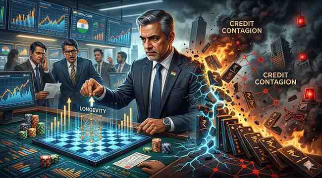 India Corporate Dispatch High-Stakes Bet on Longevity & Credit Contagion