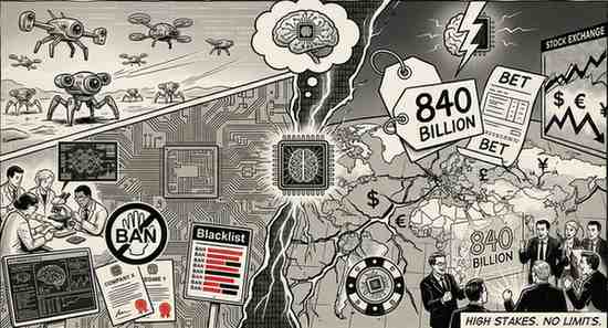 The Silicon Frontline AI Weapons, Blacklists, and the $840 Billion Bet