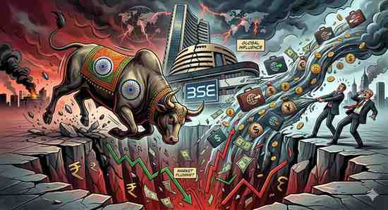 Geopolitical Shock Erases Rs 51 Lakh Crore From Indian Equities Anatomy of a Record FII Exodus