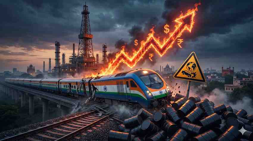 How Rising Oil Prices Could Derail India's Growth Momentum S&P Warning Explained