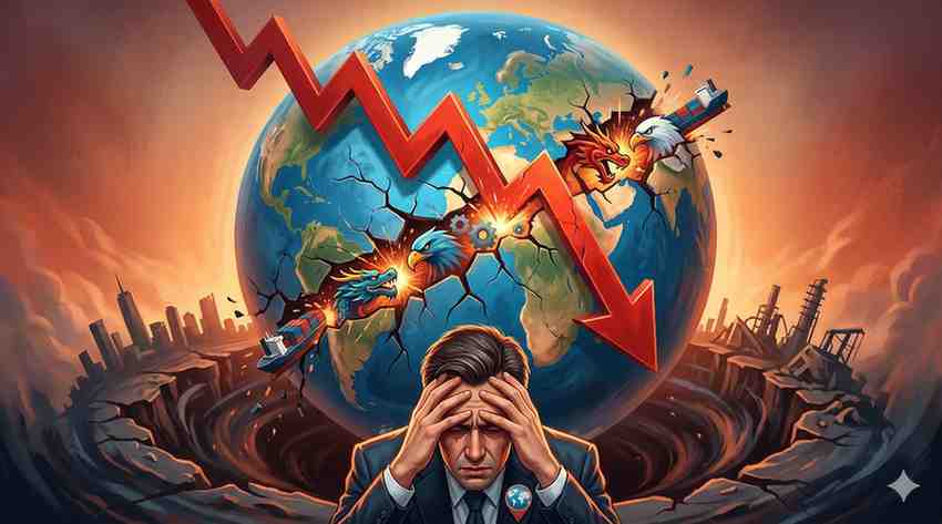 IMF Downgrades Global Growth Forecasts as Trade Tensions Push World Economy Toward Recession Risk