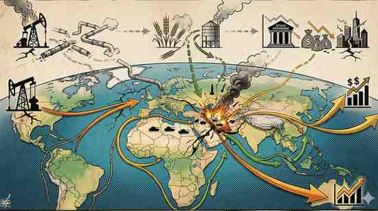 Iran Conflict Reshapes Global Commodity Flows Oil, Food and Capital Markets Face Structural Realignment