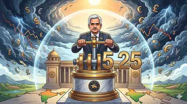 RBI Holds Repo Rate at 5.25% Central Bank Prioritises Stability Amid Global Uncertainty