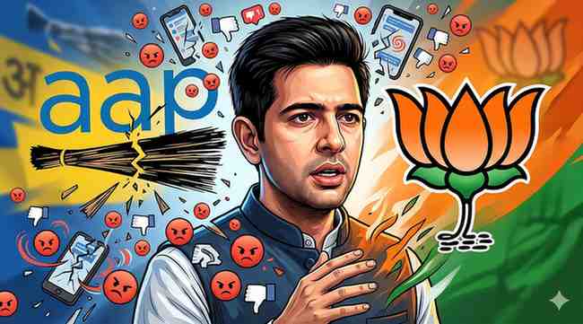 Raghav Chadha Breaks Silence Over AAP Exit and BJP Switch Amid Social Media Backlash