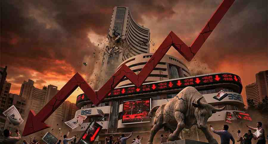 Sensex Crashes 900 Points as Market Rout Deepens What Triggered India's Sharp Equity Selloff
