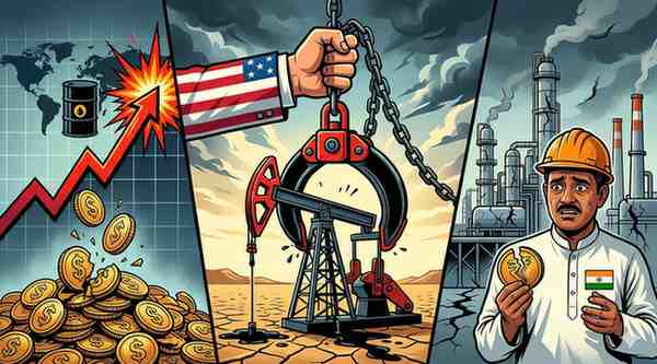 US Iran Sanctions Escalation Threatens Global Oil Markets and Indian Refining Economics