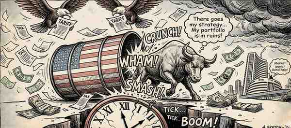 US Tariff Fears Erased Rs 8 Lakh Crore from Indian Markets in a Single Session