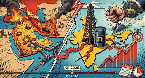 West Asia Conflict Threatens India's Inflation Target How Geopolitical Spillovers May Force RBI's Hand in Q1 FY26