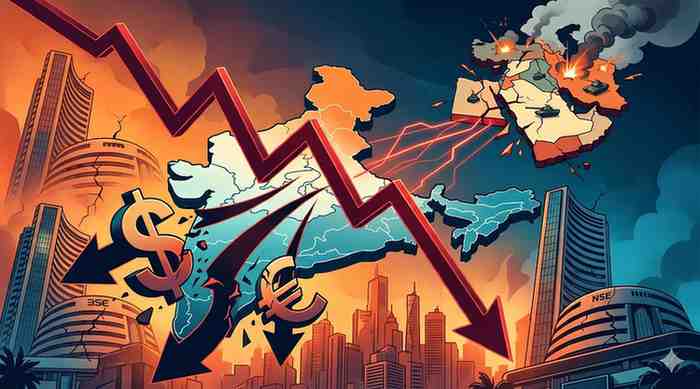 Why FII Exodus and Middle East Tensions Are Triggering India's Sharpest Market Correction Since October 2023