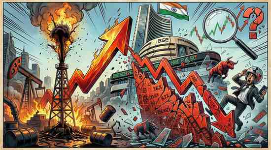 Why Oil Price Surge Triggered an 800-Point Sensex Crash and What It Signals for Indian Equities
