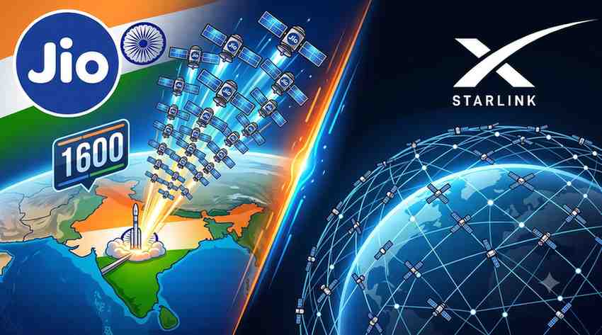 India Approves Mukesh Ambani’s Jio for 1,600 LEO Satellites; Set to Challenge Elon Musk’s Starlink