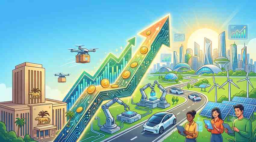 RBI's Growth Forecast Signals a Tech-Driven Economic Recovery by 2026