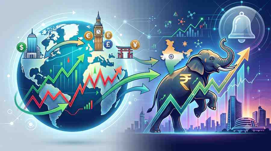 Global Market Dynamics Influence Indian Indices Ahead of Trading