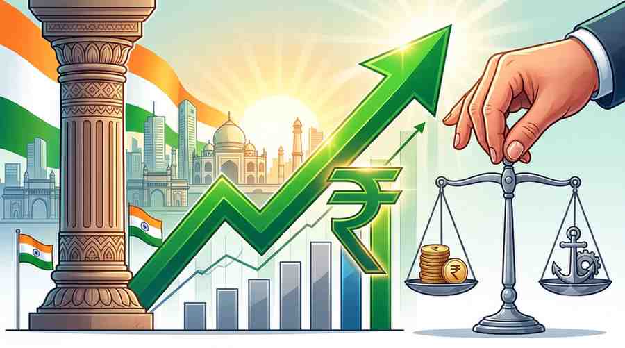 India's Economic Resilience Q1 GDP Growth Nears 7%, RBI Maintains Rate Stance