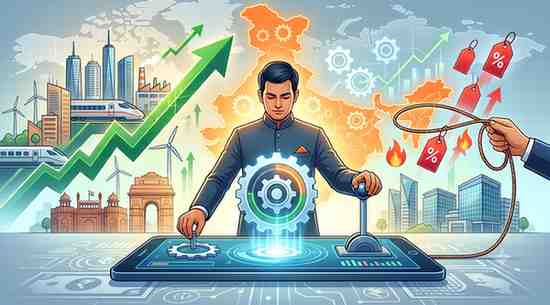 India's Rate Adjustment Implications for GDP Growth and Inflation Control