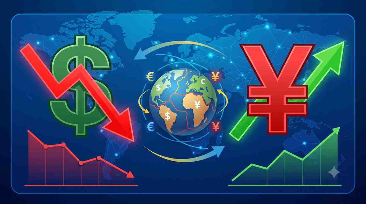 US Dollar's Decline Against Yen Signals Shift in Global Currency Dynamics