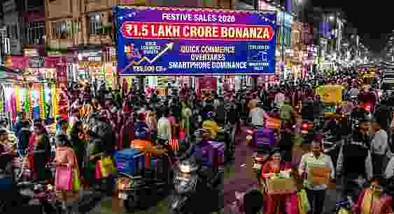 Festive Sales 2026 ₹1.5 Lakh Crore Bonanza as Quick Commerce Overtakes Smartphone Dominance