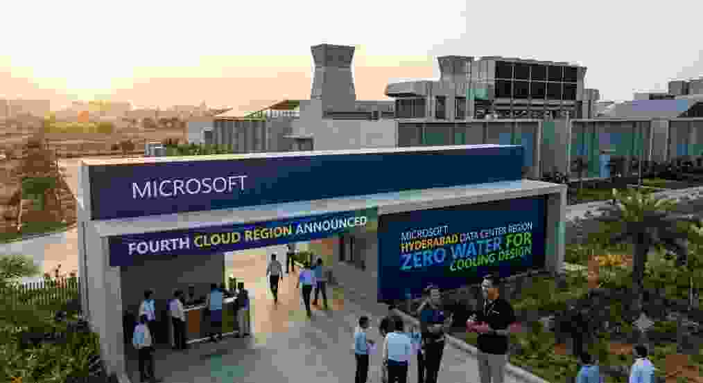 Microsoft Announces Fourth Cloud Region in Hyderabad with Breakthrough Zero Water for Cooling Design