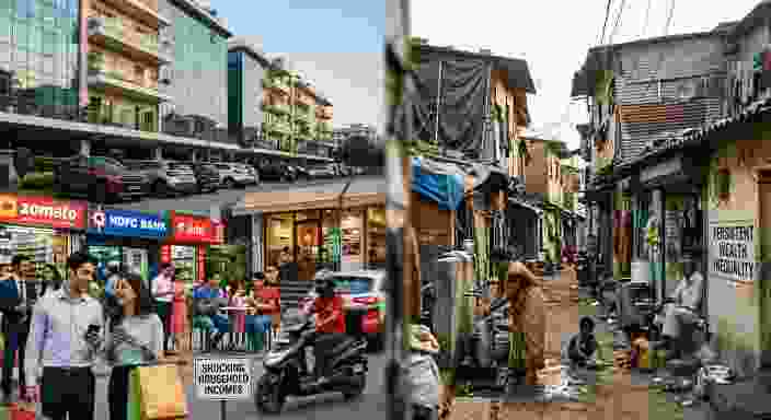 Shifting Tides India’s Rising Household Incomes vs. Persistent Wealth Inequality