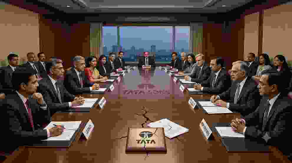Tata Sons Boardroom Fracture A Legacy of Trust Meets a Conflict of Interest