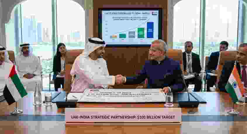 Beyond Oil UAE Pledges Another $25 Billion to India in March Toward $100 Billion Mega-Target